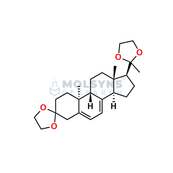 Dydrogesterone bis(Ethylene Acetal)