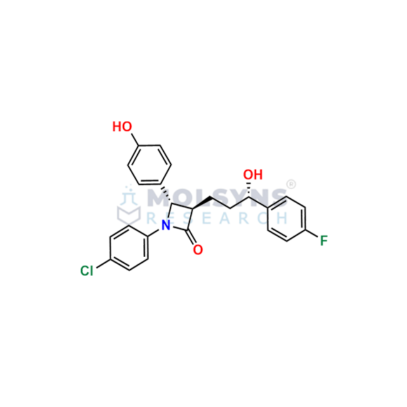 Ezetimibe Desfluoro Chloro Impurity