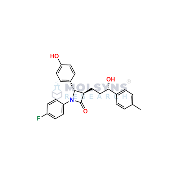 Ezetimibe Desfluoro Methyl Impurity