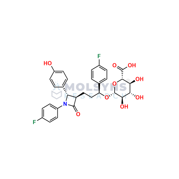 Ezetimibe Hydroxy β-D-Glucuronide