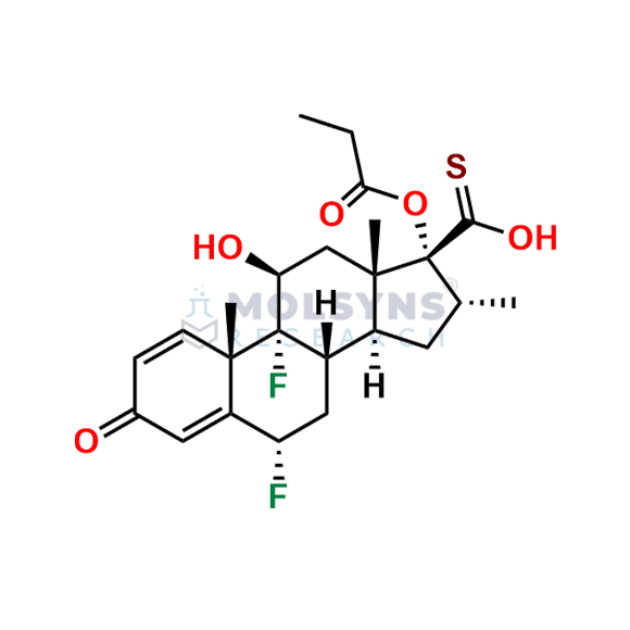 Fluticasone Carbothioic Acid Impurity