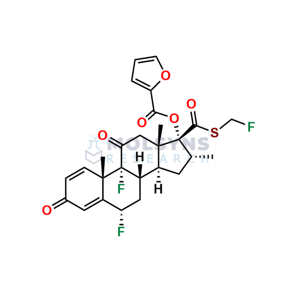 Fluticasone Furoate 11-Keto Impurity