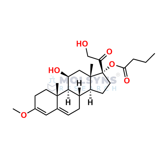 Hydrocortisone 17-Butyrate 3-Enol Methyl Ether