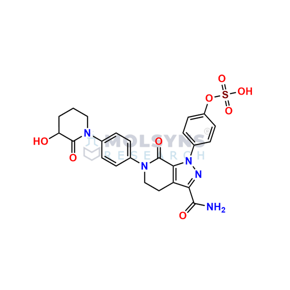 Hydroxy O-Demethyl Apixaban Sulfate