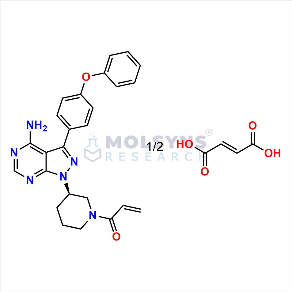 Ibrutinib Hemi Fumaric Acid