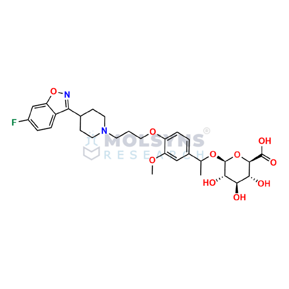 Iloperidone Metabolite P88 Glucuronide