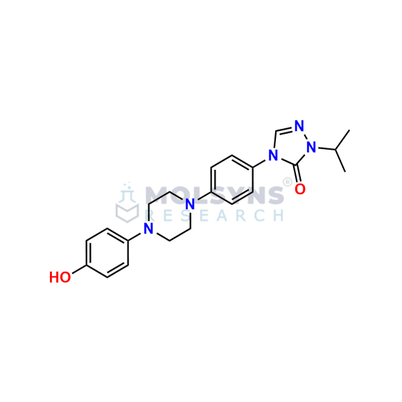 Itraconazole Hydroxy Isopropyltriazolone Impurity