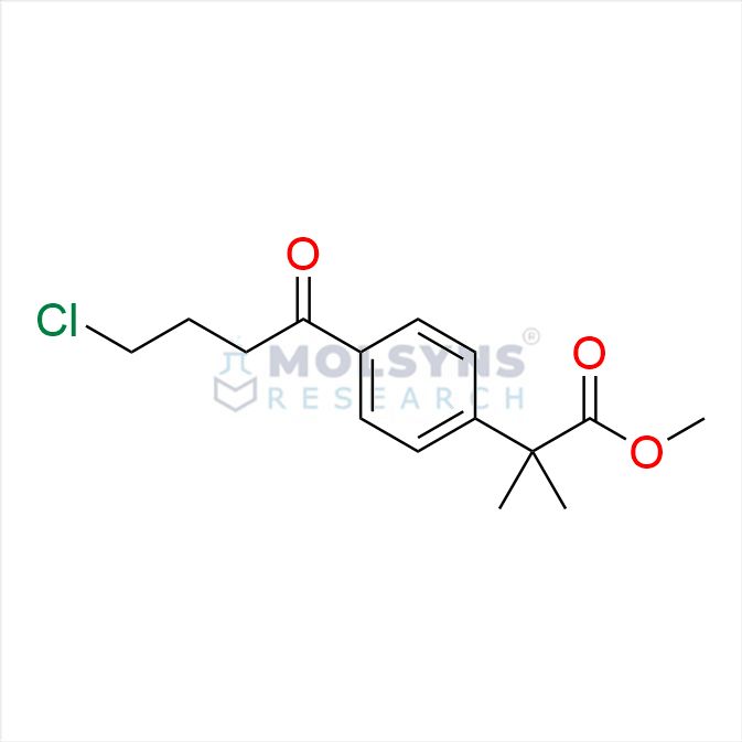 Methyl 2-(4-(4-chlorobutanoyl)phenyl)-2-methylpropanoate