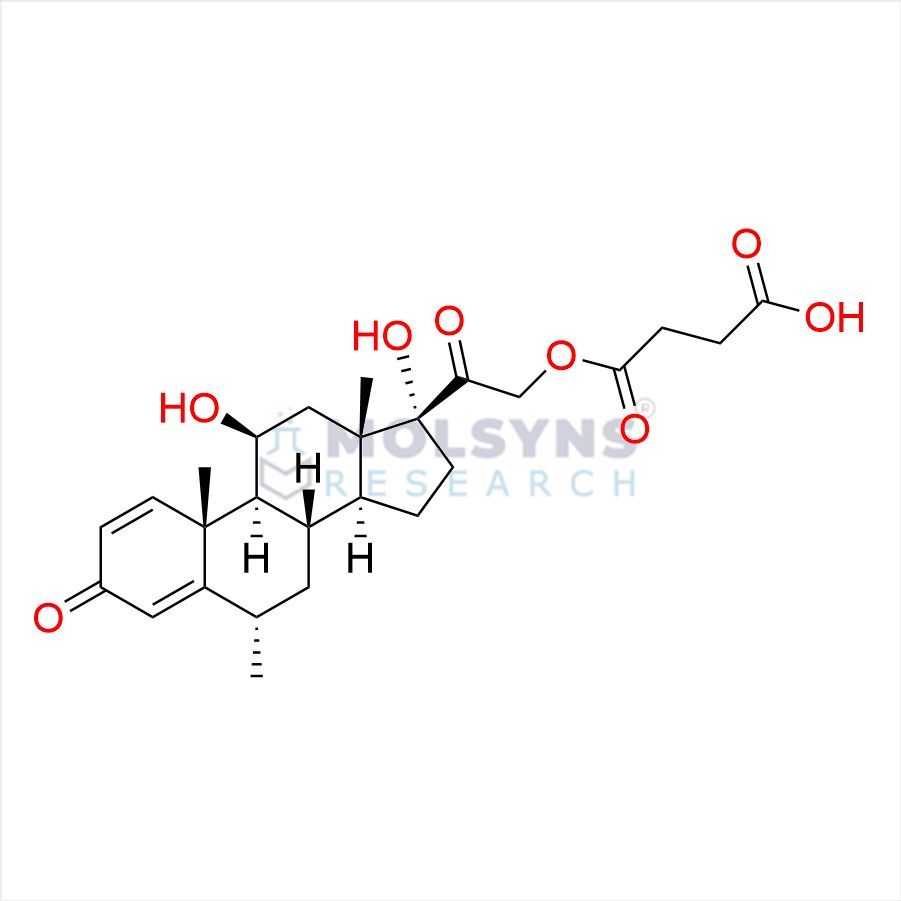 Methylprednisolone 21-Hemisuccinate