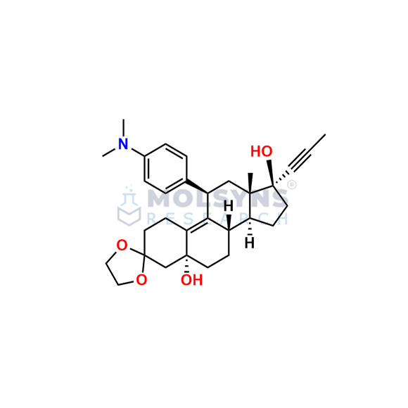 Mifepristone Dioxolane Impurity