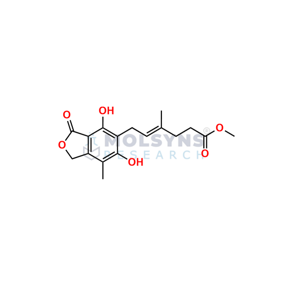 Mycophenolic Acid O-Desmethyl Methyl Ester