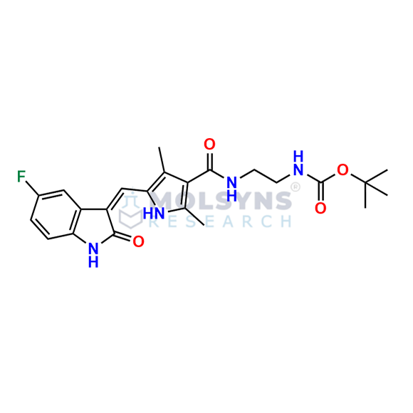 N-Boc-N,N-didesethyl Sunitinib