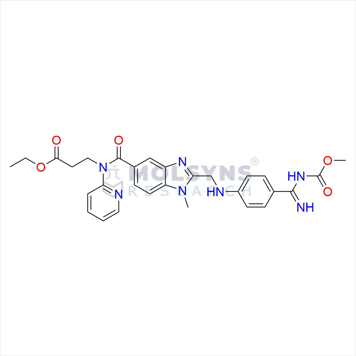 N-Methoxycarbonyl Dabigatran Ethyl Ester