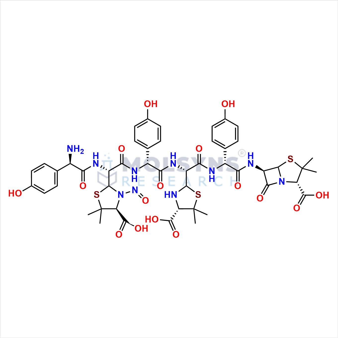 N-Nitroso Amoxicillin Impurity J Trimer