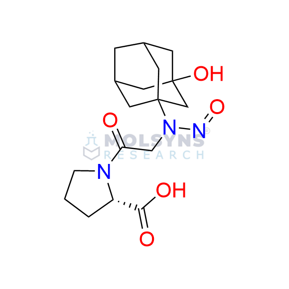 N-Nitroso Analogue Of Vildagliptin Carboxylic Acid