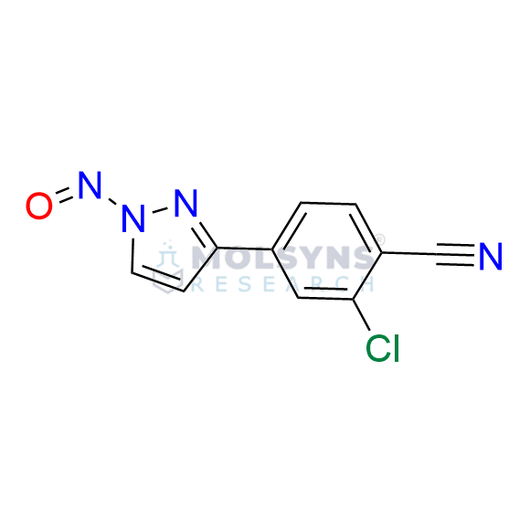 N-Nitroso Darolutamide Pyrazol benzonitrile Impurity