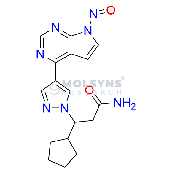 N-Nitroso Ruxolitinib Amide Impurity