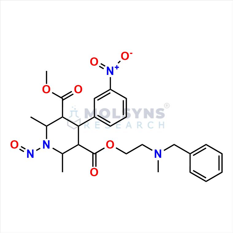 N-Nitroso Tetrahydro Nicardipine