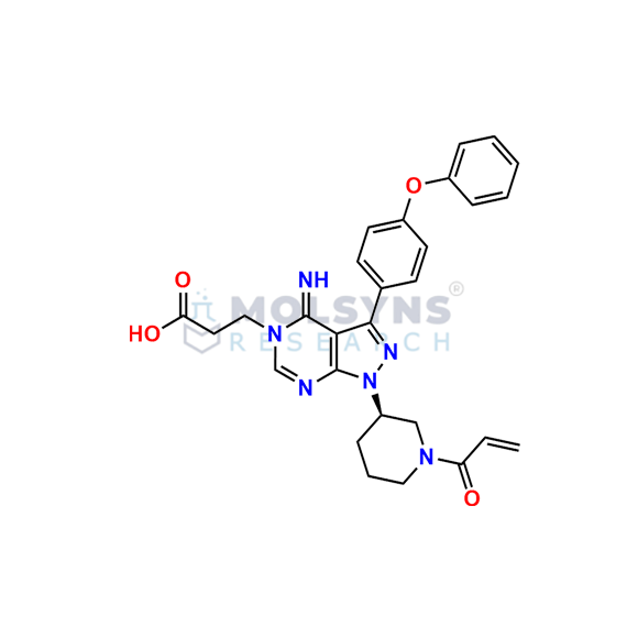 N6-(2-Carboxyethyl) Ibrutinib