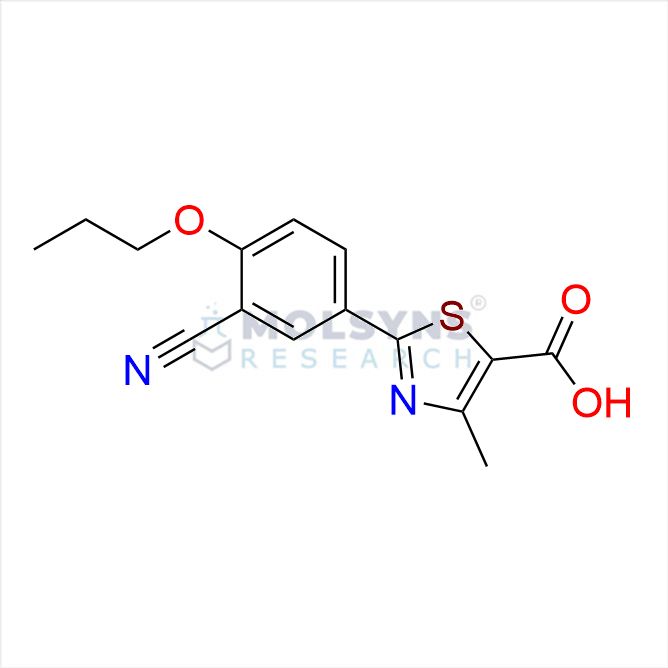 O-Desisobutyl-O-n-propyl Febuxostat