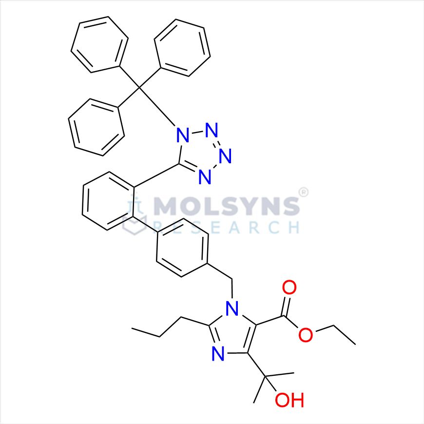 Olmesartan Ethyl Ester Trityl Impurity