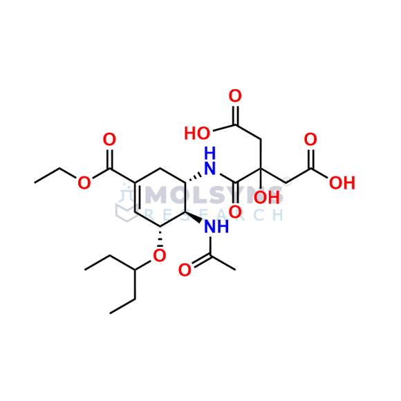 Oseltamivir Citric Acid Adduct 2