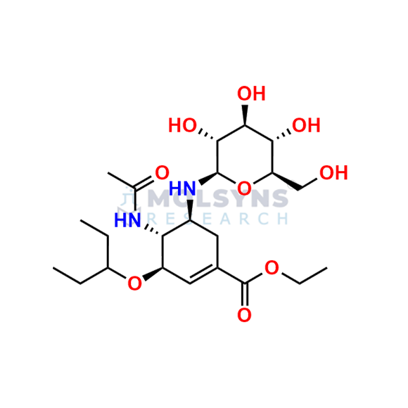 Oseltamivir glucose adduct 1