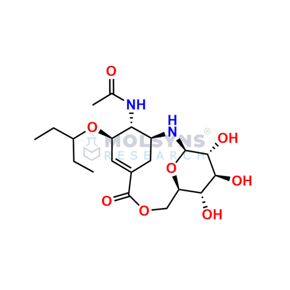 Oseltamivir glucose adduct 2