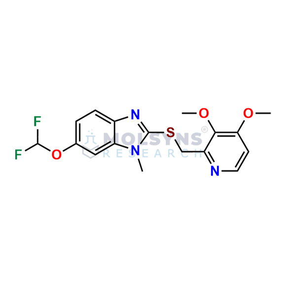 Pantoprazole Sulfide N-Methyl 6-Difluoromethoxy Analog