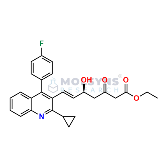 Pitavastatin 3-Oxo Ethyl Ester