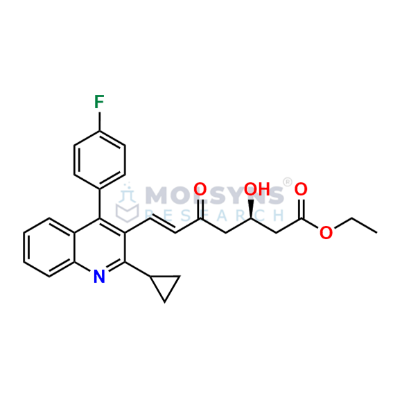 Pitavastatin 5-Oxo Ethyl Ester