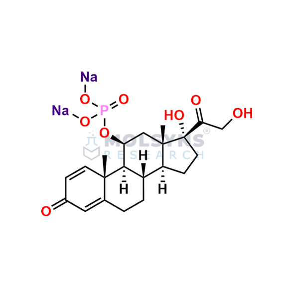 Prednisolone sodium phosphate Isomer II