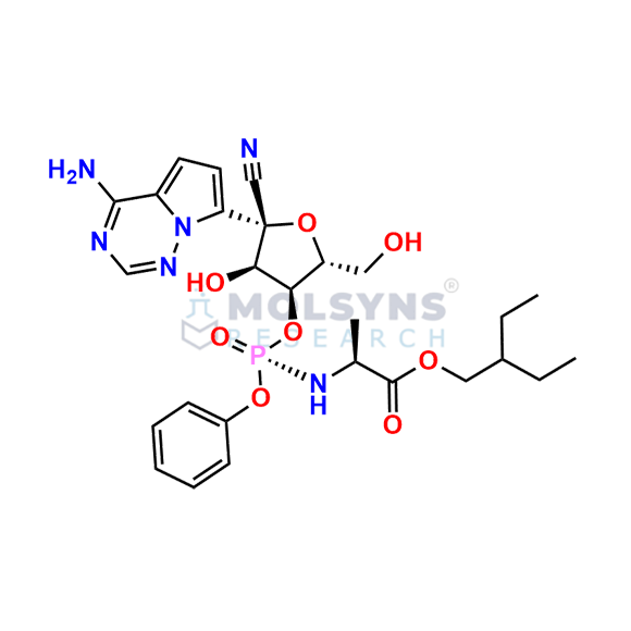 Remdesivir 5’-Desphosphate 3’-O-[(S)phosphate]