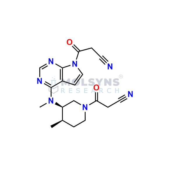 Tofacitinib N-Oxopropanenitrile